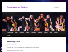 Tablet Screenshot of danscentrumboleda.be